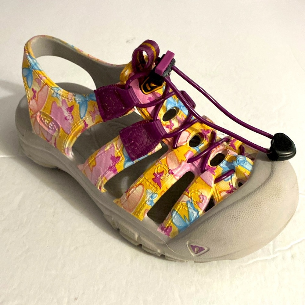 KEEN Slip On Sandals, Loafer, Sz 1, Hikers, Walking, Comfort, Novelty​, Graphics - Picture 13 of 13